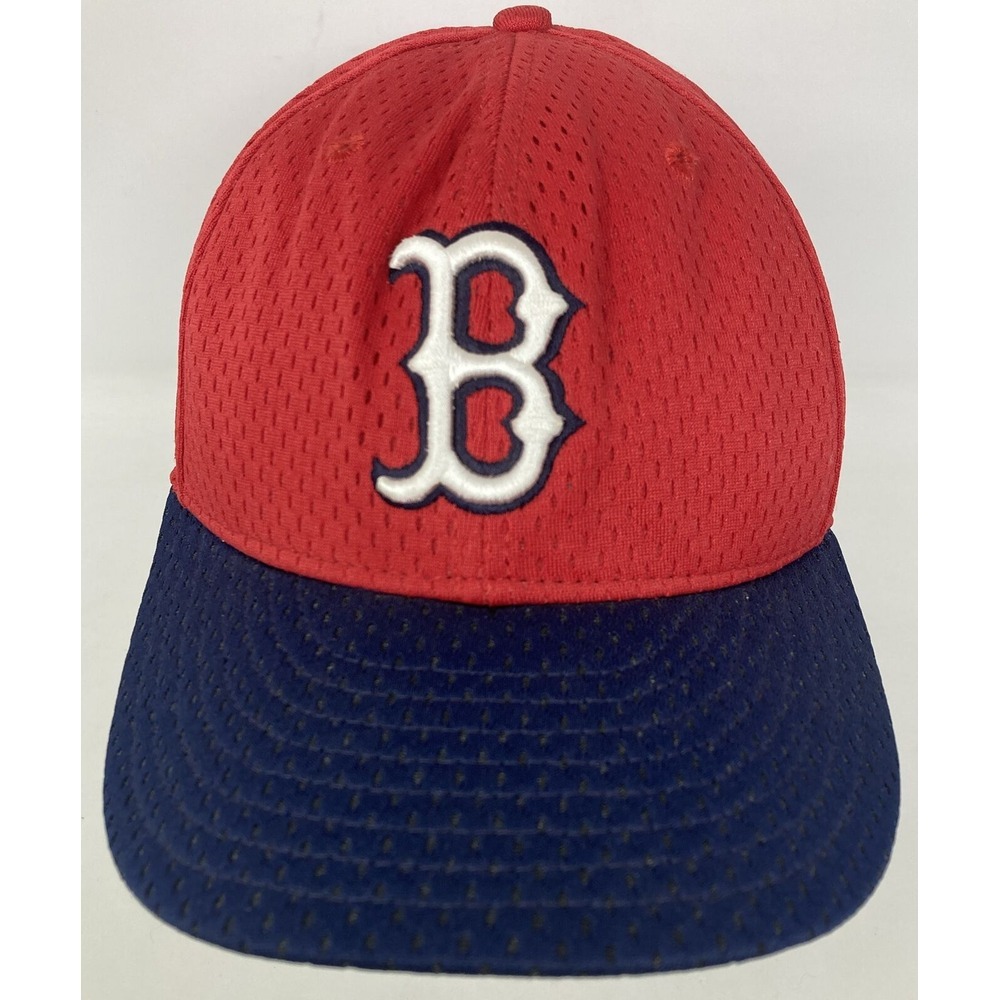Boston Red Sox New Era Authentic Diamond 59Fifty Fitted 7‎ 3/8 Hat Mesh USA Made